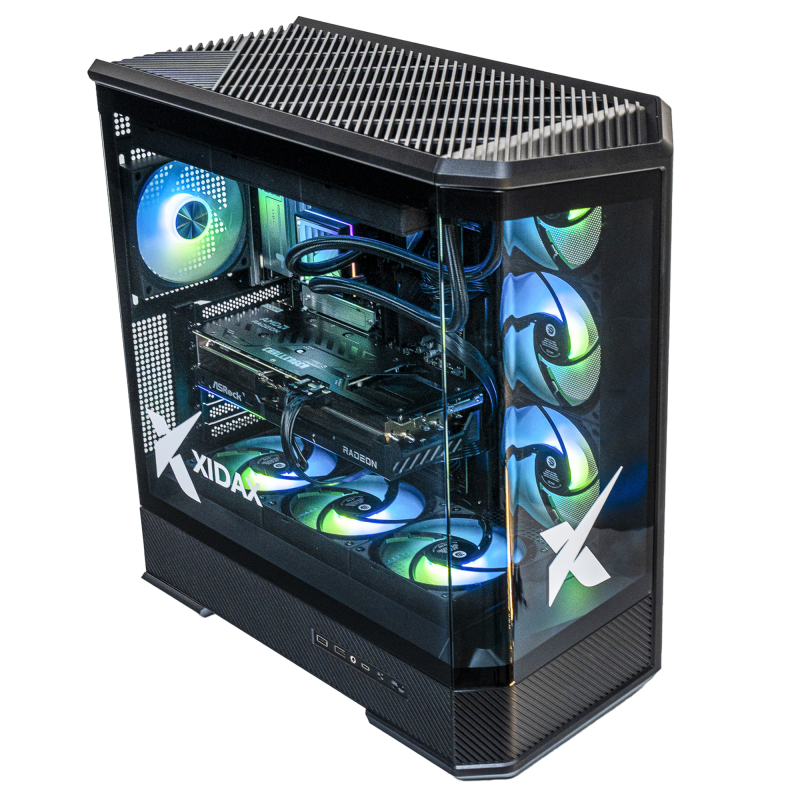 X-6 RX 9060XT + I7 14700F TENRAI BLACK AIR